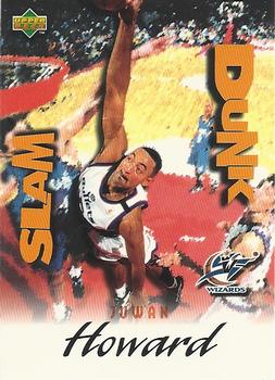 1997 Upper Deck Nestle Slam Dunk #SD15 Juwan Howard Front