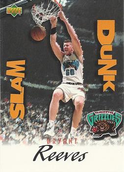 1997 Upper Deck Nestle Slam Dunk #SD18 Bryant Reeves Front