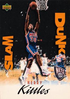 1997 Upper Deck Nestle Slam Dunk #SD21 Kerry Kittles Front