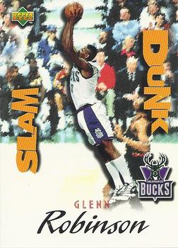 1997 Upper Deck Nestle Slam Dunk #SD26 Glenn Robinson Front