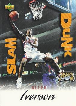 1997 Upper Deck Nestle Slam Dunk #SD30 Allen Iverson Front