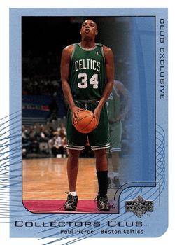 2001-02 Upper Deck Club Exclusive #NBA12 Paul Pierce Front
