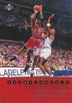 1997 Upper Deck The Jordan Championship Journals #2 Michael Jordan Front