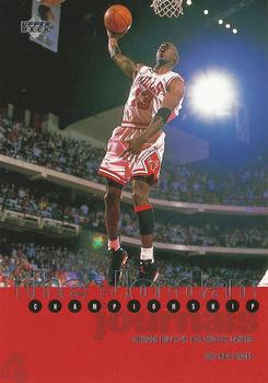 1997 Upper Deck The Jordan Championship Journals #4 Michael Jordan Front