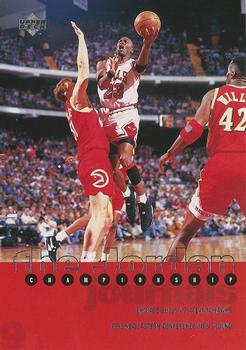 1997 Upper Deck The Jordan Championship Journals #9 Michael Jordan Front