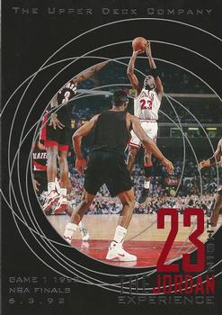 1996 Upper Deck 23 Nights: The Jordan Experience 3x5 #2 Michael Jordan Front