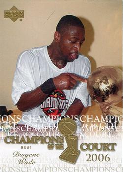 2007-08 Upper Deck - Champions of the Court #CC-DW Dwyane Wade Front