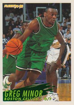 1994-95 Fleer European #16 Greg Minor Front