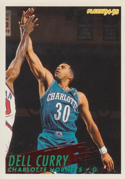 1994-95 Fleer European #23 Dell Curry Front