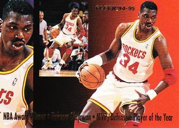 1994-95 Fleer European - NBA Award Winners #NNO2 Don MacLean / Hakeem Olajuwon Back