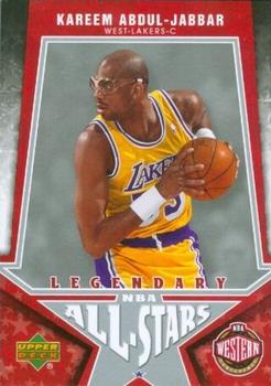 2007-08 Upper Deck - Legendary NBA All-Stars #LA-7 Kareem Abdul-Jabbar Front
