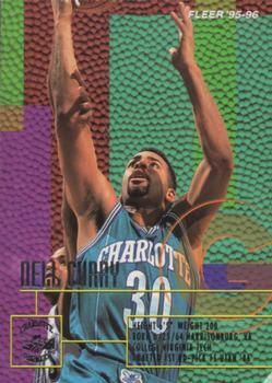 1995-96 Fleer European #16 Dell Curry Front