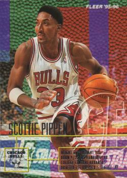 1995-96 Fleer European #26 Scottie Pippen Front