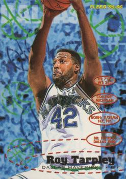 1995-96 Fleer European #39 Roy Tarpley Front