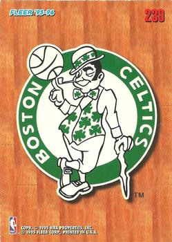 1995-96 Fleer European #239 Boston Celtics Front