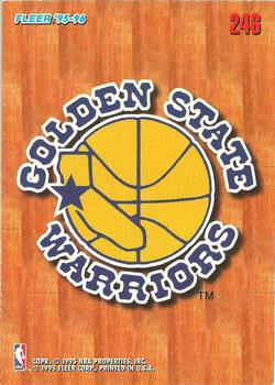 1995-96 Fleer European #246 Golden State Warriors Front