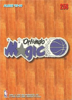 1995-96 Fleer European #256 Orlando Magic Front
