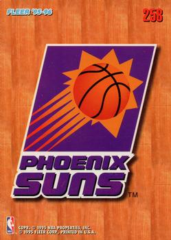 1995-96 Fleer European #258 Phoenix Suns Front