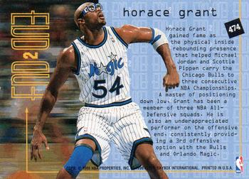 1995-96 Fleer European #474 Horace Grant Back