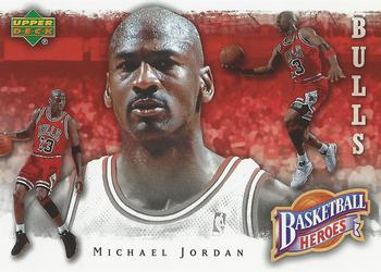 2007-08 Upper Deck - Basketball Heroes: Michael Jordan #MJ-5 Michael Jordan Front