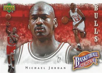 2007-08 Upper Deck - Basketball Heroes: Michael Jordan #MJ-6 Michael Jordan Front