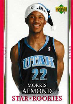 2007-08 Upper Deck - Santa Hat Star Rookies #SH-MA Morris Almond Front
