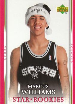 2007-08 Upper Deck - Santa Hat Star Rookies #SH-MW Marcus Williams Front