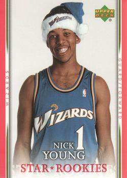 2007-08 Upper Deck - Santa Hat Star Rookies #SH-NY Nick Young Front