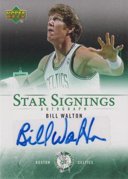 2007-08 Upper Deck - Star Signings #SS-BW Bill Walton Front