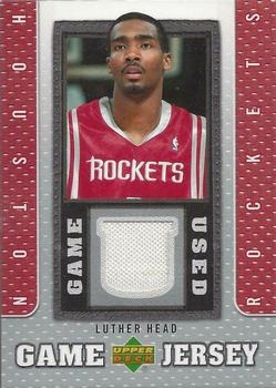 2007-08 Upper Deck - UD Game Jersey #GJ-HE Luther Head Front