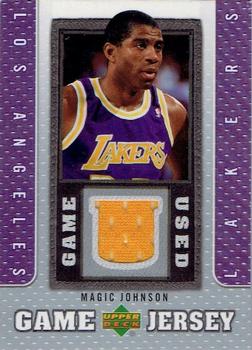 2007-08 Upper Deck - UD Game Jersey #GJ-MJ Magic Johnson Front