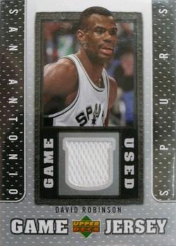 2007-08 Upper Deck - UD Game Jersey #GJ-RO David Robinson Front