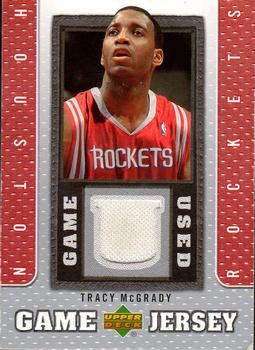 2007-08 Upper Deck - UD Game Jersey #GJ-TM Tracy McGrady Front