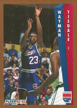 1992-93 Fleer Tony's Pizza #NNO Wayman Tisdale Front