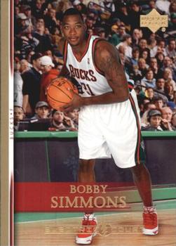 2007-08 Upper Deck - Electric Court Gold #140 Bobby Simmons Front