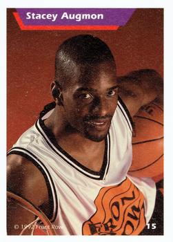 1992 Front Row Dream Picks #15 Stacey Augmon Back