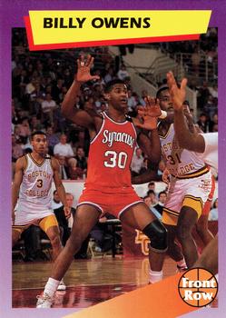 1992 Front Row Dream Picks #16 Billy Owens Front