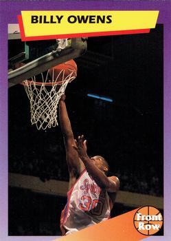 1992 Front Row Dream Picks #20 Billy Owens Front