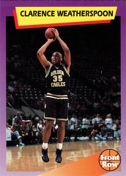 1992 Front Row Dream Picks #21 Clarence Weatherspoon Front