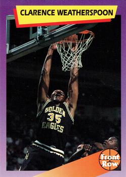 1992 Front Row Dream Picks #25 Clarence Weatherspoon Front