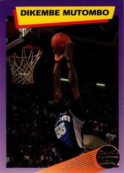 1992 Front Row Dream Picks - Gold #10 Dikembe Mutombo Front