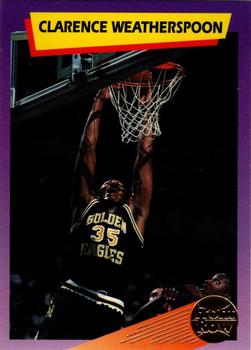 1992 Front Row Dream Picks - Gold #25 Clarence Weatherspoon Front