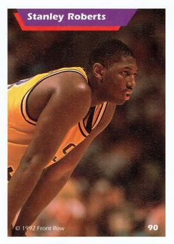 1992 Front Row Dream Picks - Gold #90 Stanley Roberts Back