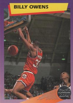 1992 Front Row Dream Picks - Silver #17 Billy Owens Front