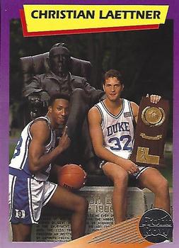 1992 Front Row Dream Picks - Silver #43 Christian Laettner Front