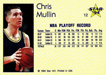1993-94 Star #12 Chris Mullin Back