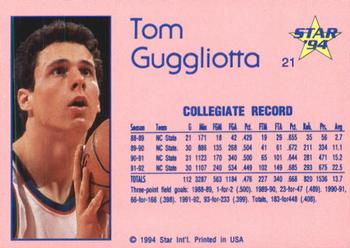 1993-94 Star #21 Tom Gugliotta Back