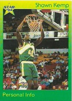 1993-94 Star #67 Shawn Kemp Front