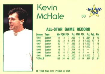 1993-94 Star #68 Kevin McHale Back