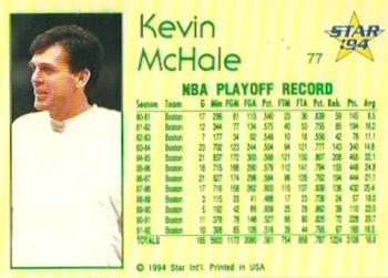 1993-94 Star #77 Kevin McHale Back